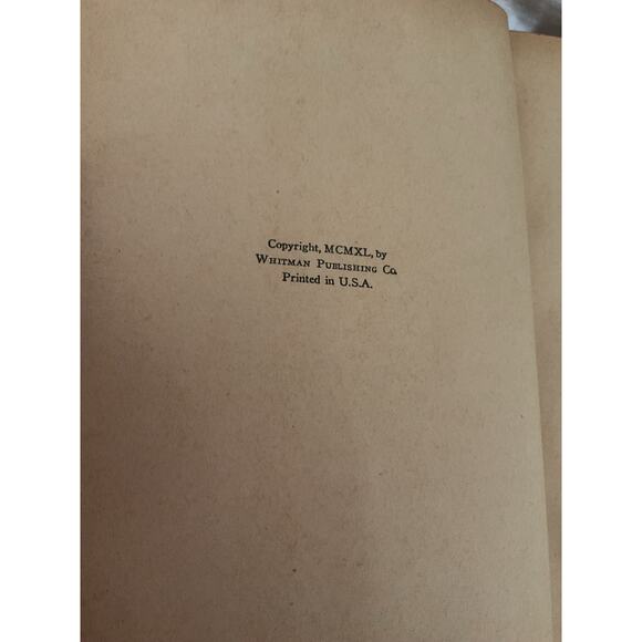 1940 Gulliver’s Travels by Jonathon Swift Whitman Pub Dust Cover - Picture 4 of 12